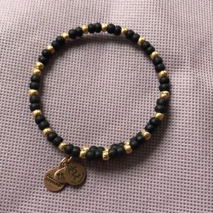 Alex and Ani beaded wrap bracelet
